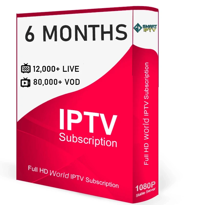 IPTV Subscription 6 Months
